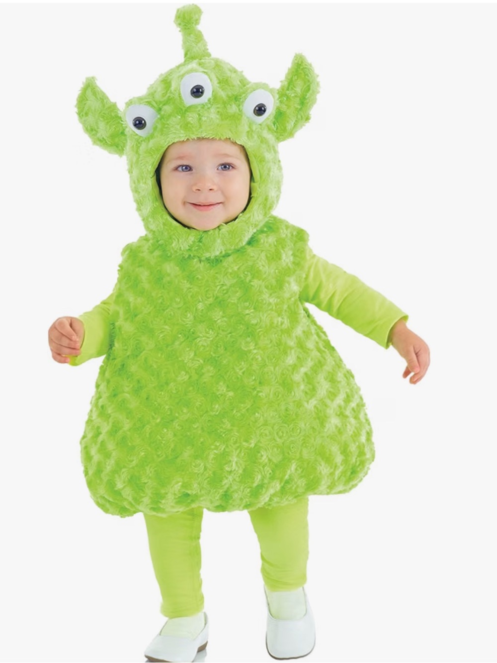 Green Alien Baby Costume for Kids